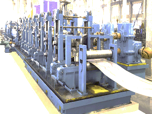 SP165 steel pipe manufacturing machine process 
