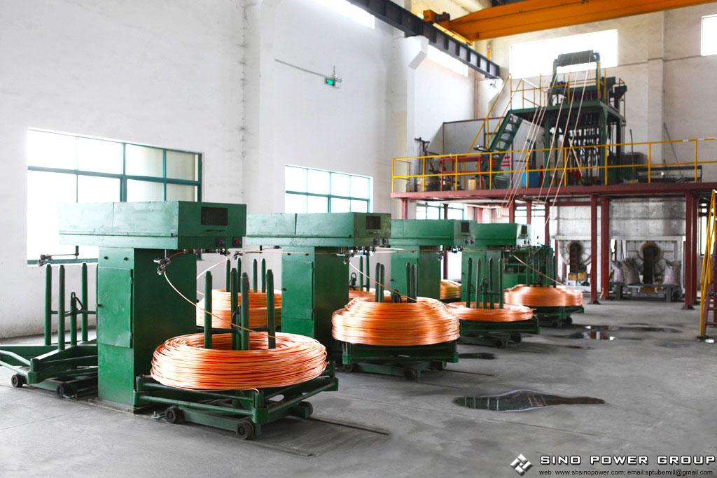 copper rod continuous casting machine