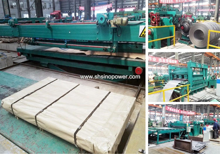 cut to length line machine