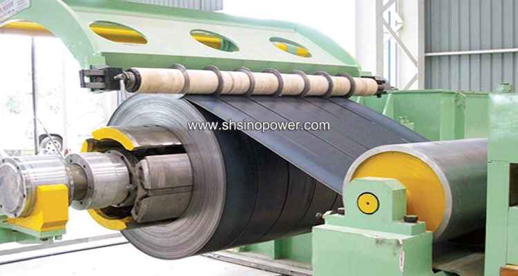 steel coil slitting machine rewinding