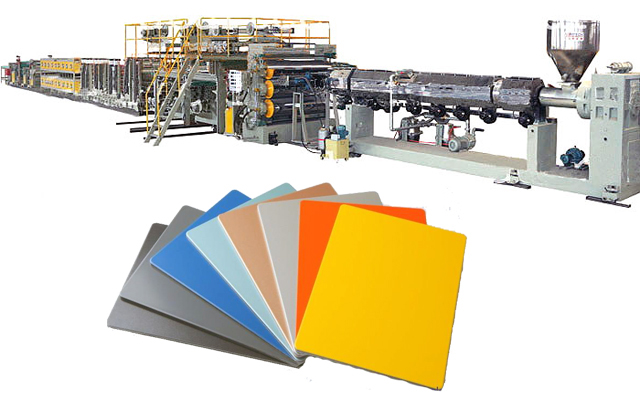 acp sheet machine, acp manufacturing machine, acp production line,