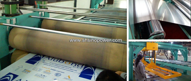 acp sheet machine, acp manufacturing machine, acp production line,