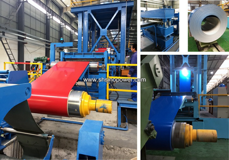 tin coating machinecolor coating machine coating production line metal coating