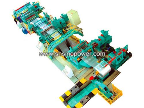 steel coil slitting machine line