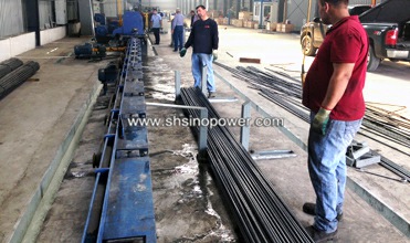 run out table for tube making machine package